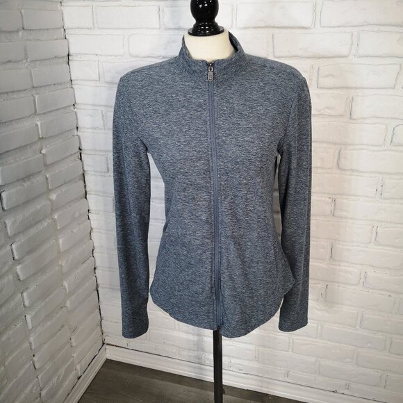 Kyodan Ladies Size Large Full Zip Blue Fitted Active Jacket - Picture 1 of 12